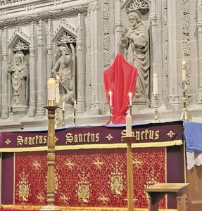 Tenebrae altar 2022