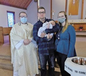 Easter baptism Grand Bank 2022
