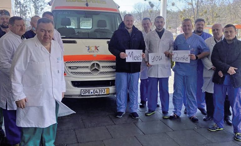 Health care professionals in Kyiv