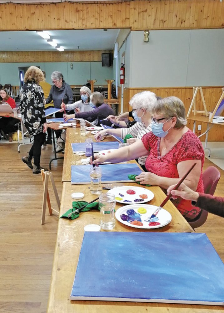 Paint Night Participants 2