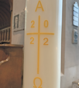 Paschal Candle for 2022