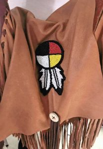 Beaded piece from the Burgeo Fist Nation