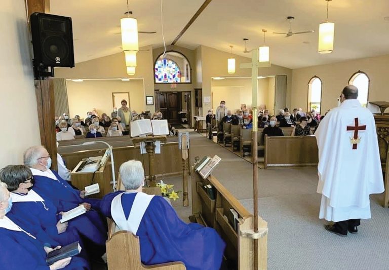 shared worship service on Fogo Island