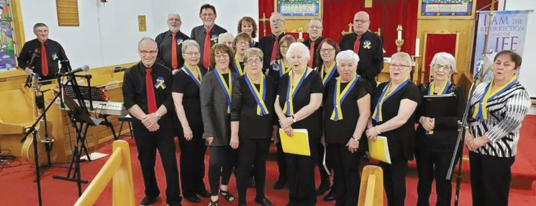 New Wine Gospel singing group of St. Paul’s Church in the Parish of Grand Bay
