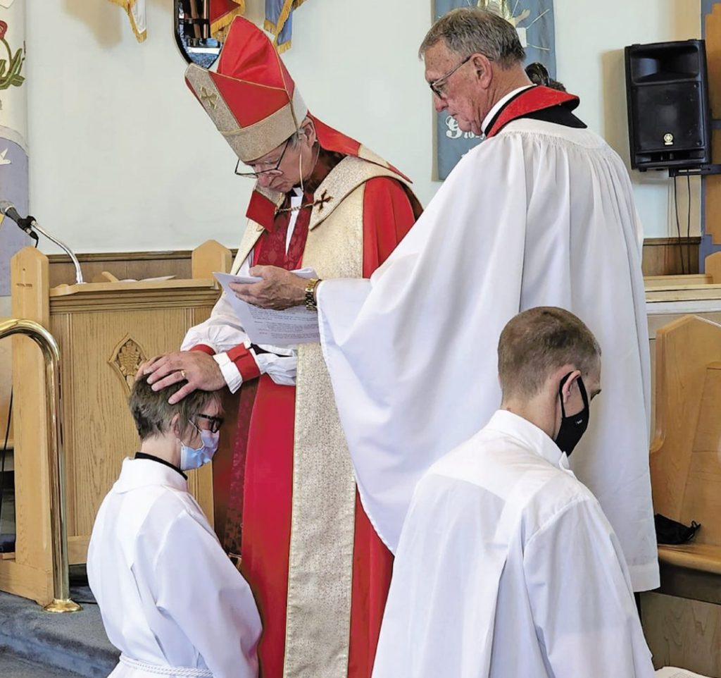 Ordination by John Watton of Maxine Abbott and Jonathon Durdle