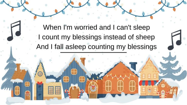 Lyrics to Irving Berlin's song