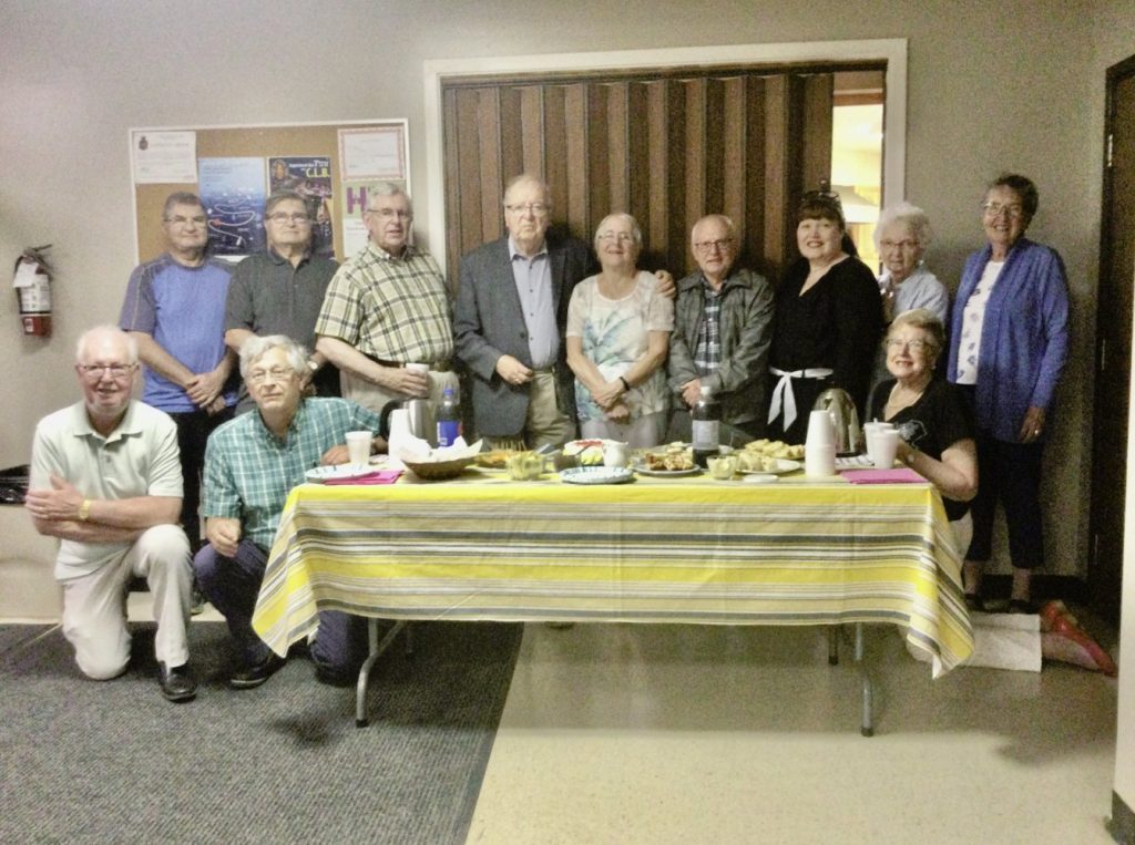 A special social held at St.Mark’s with committee members