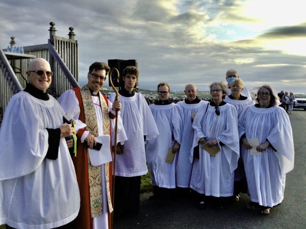 Memorial Service at Kenmount Rd Cemetery with Bishop Sam Rose and Anglican Cathedral Choir