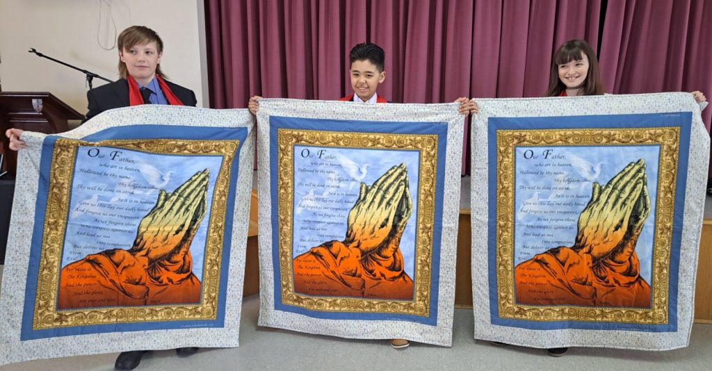 Port aux Basques Confirmation 2023 prayer quilts
