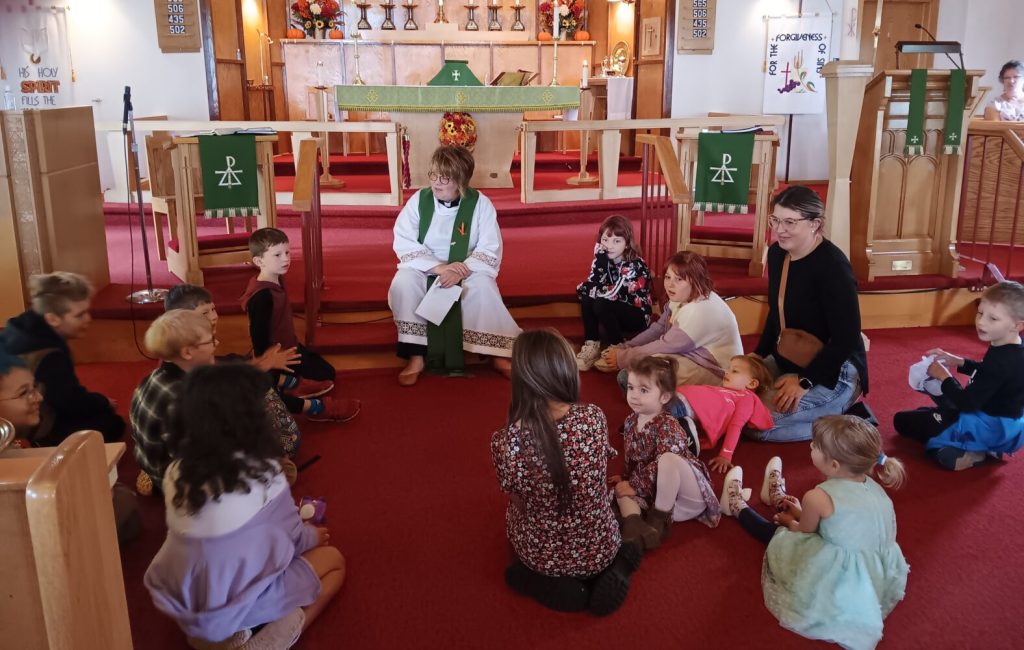 Childrens time with Rev. Nicole