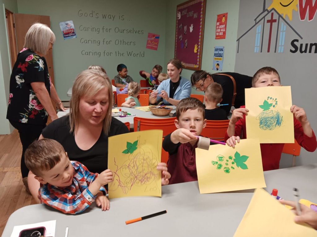 More Sunday craft time with our awesome little disciples of Christ