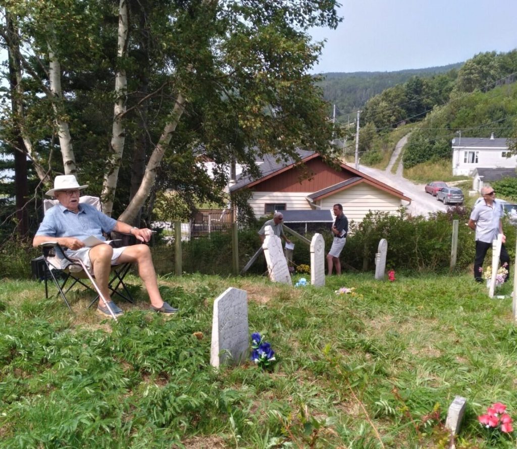 Gillams holds Cemetery Service in August 02