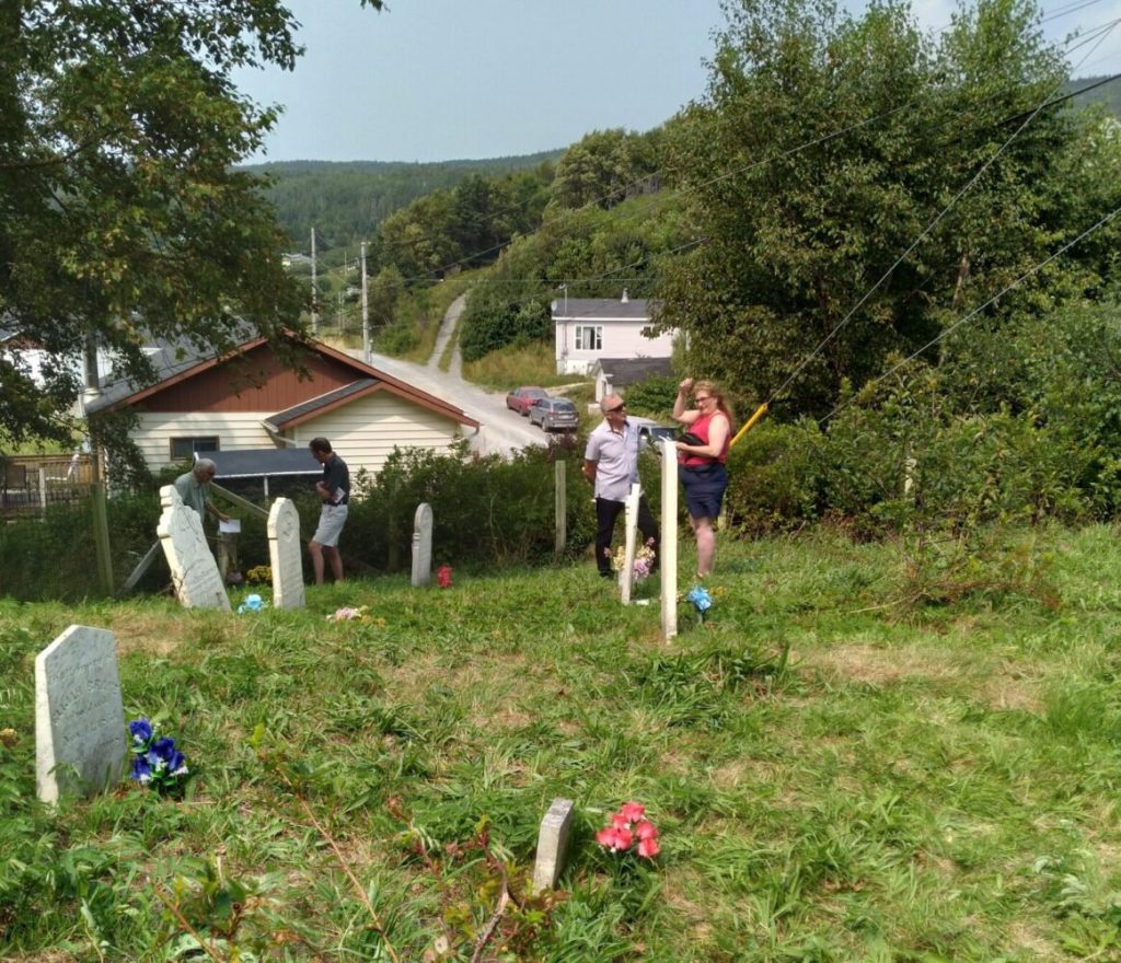 Gillams holds Cemetery Service in August 05