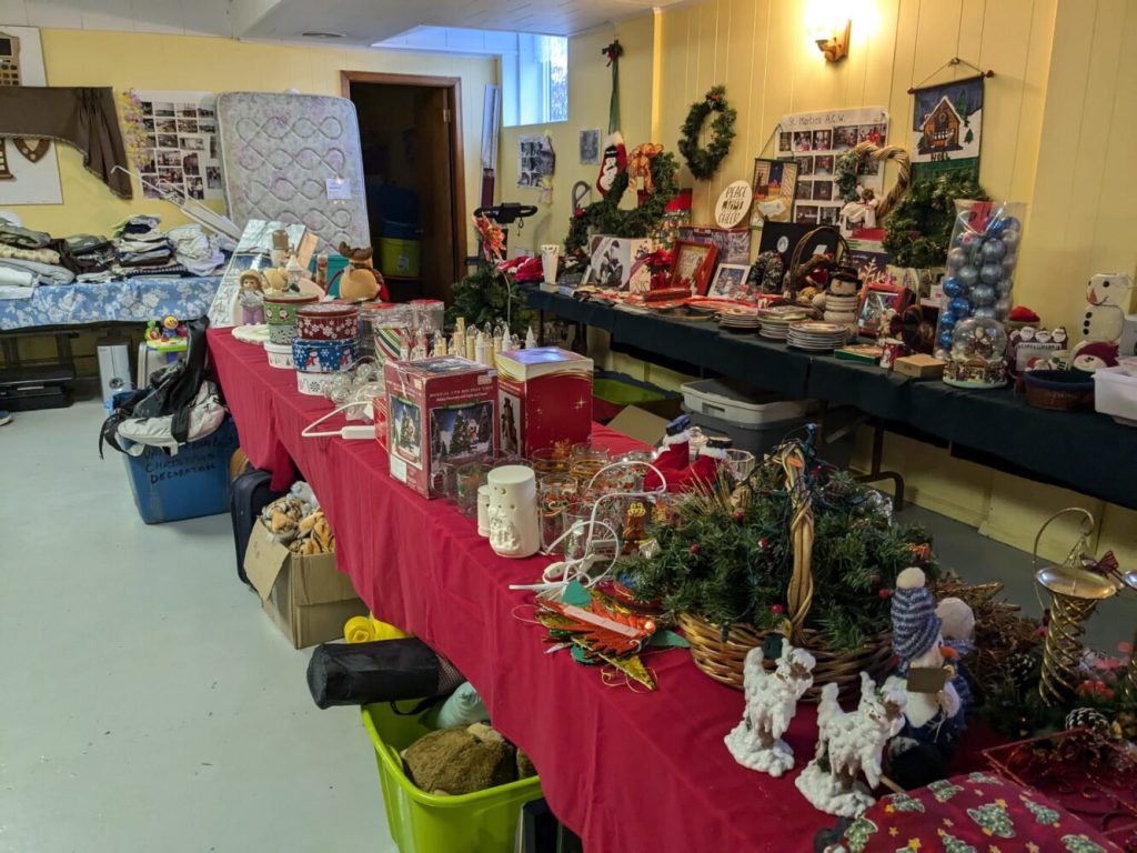 Christmas items for sale