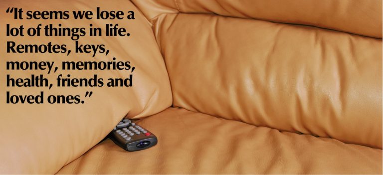 remote control "lost" in a couch