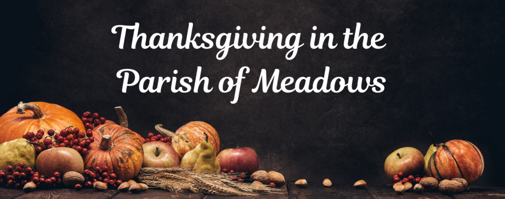 Banner for article about Thanksgiving.
