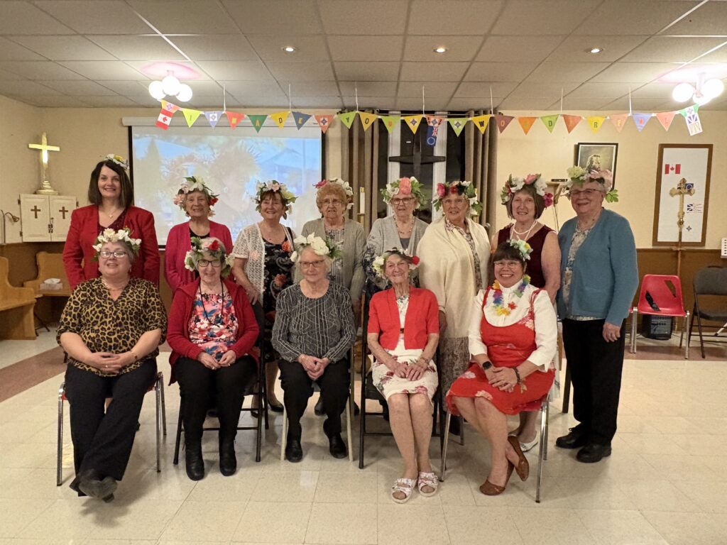 group of ladies who organized and took part in the World Day of Prayer in Carbonear NL for 2025