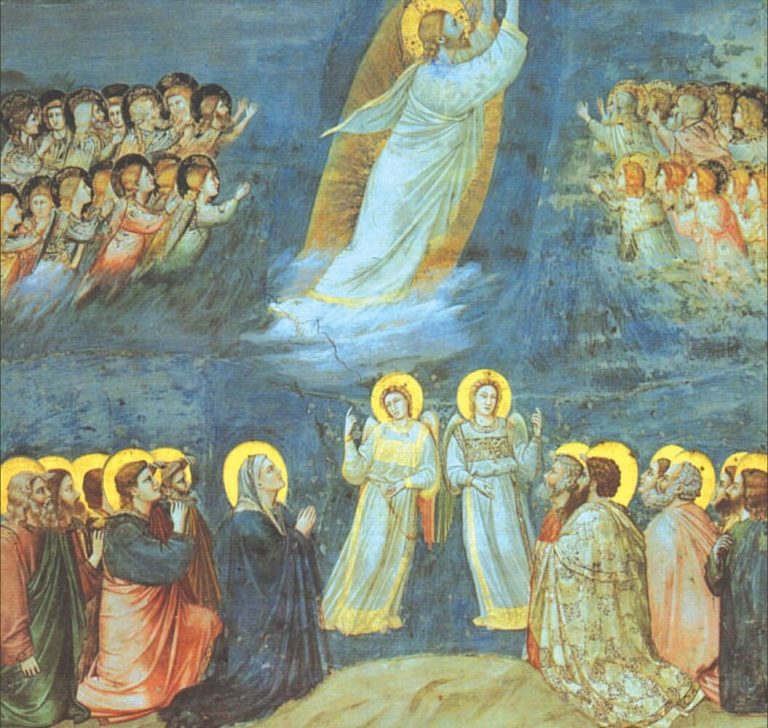 fresco of the Ascension of Jesus Christ