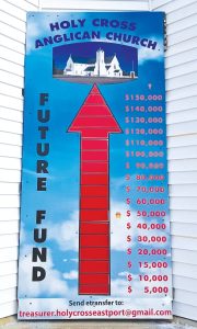 Fundraising arrow poster