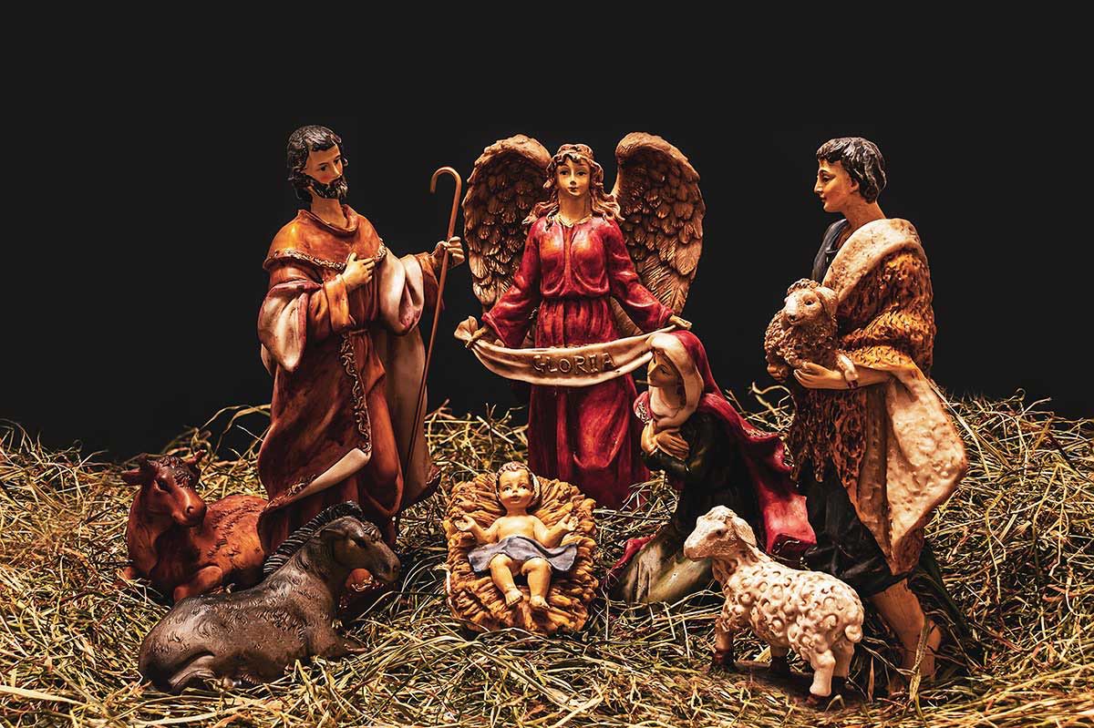 Photo of a nativity scene