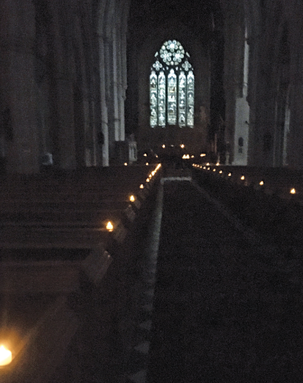 Candles in the catrhedral