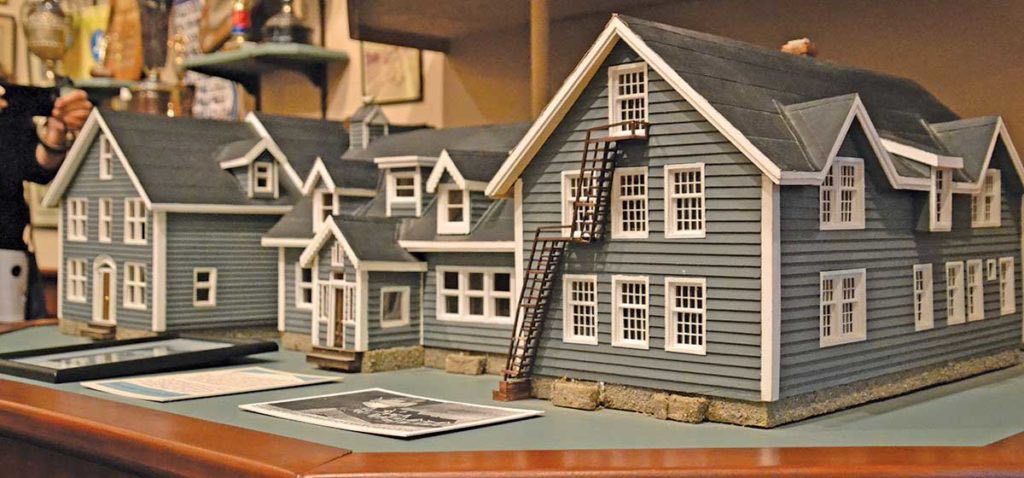 Model of a building
