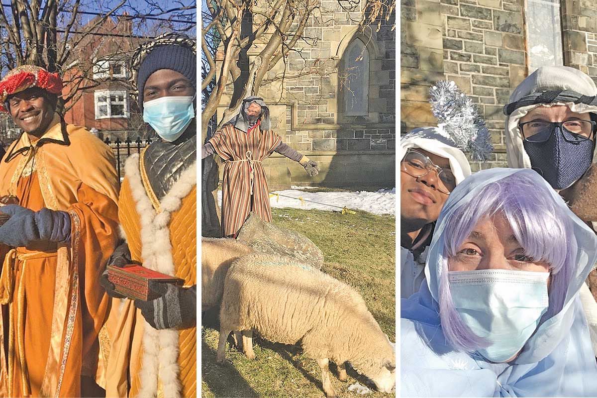 The Anglican Cathedral in St. John’s held their annual live nativity on the cathedral grounds on December 19th, 2021, In spite of the cold temperatures, the participants were kept warm with the spirit of the season.