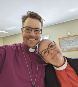 Bishop Rose and The Rev'd Gloria Wendover