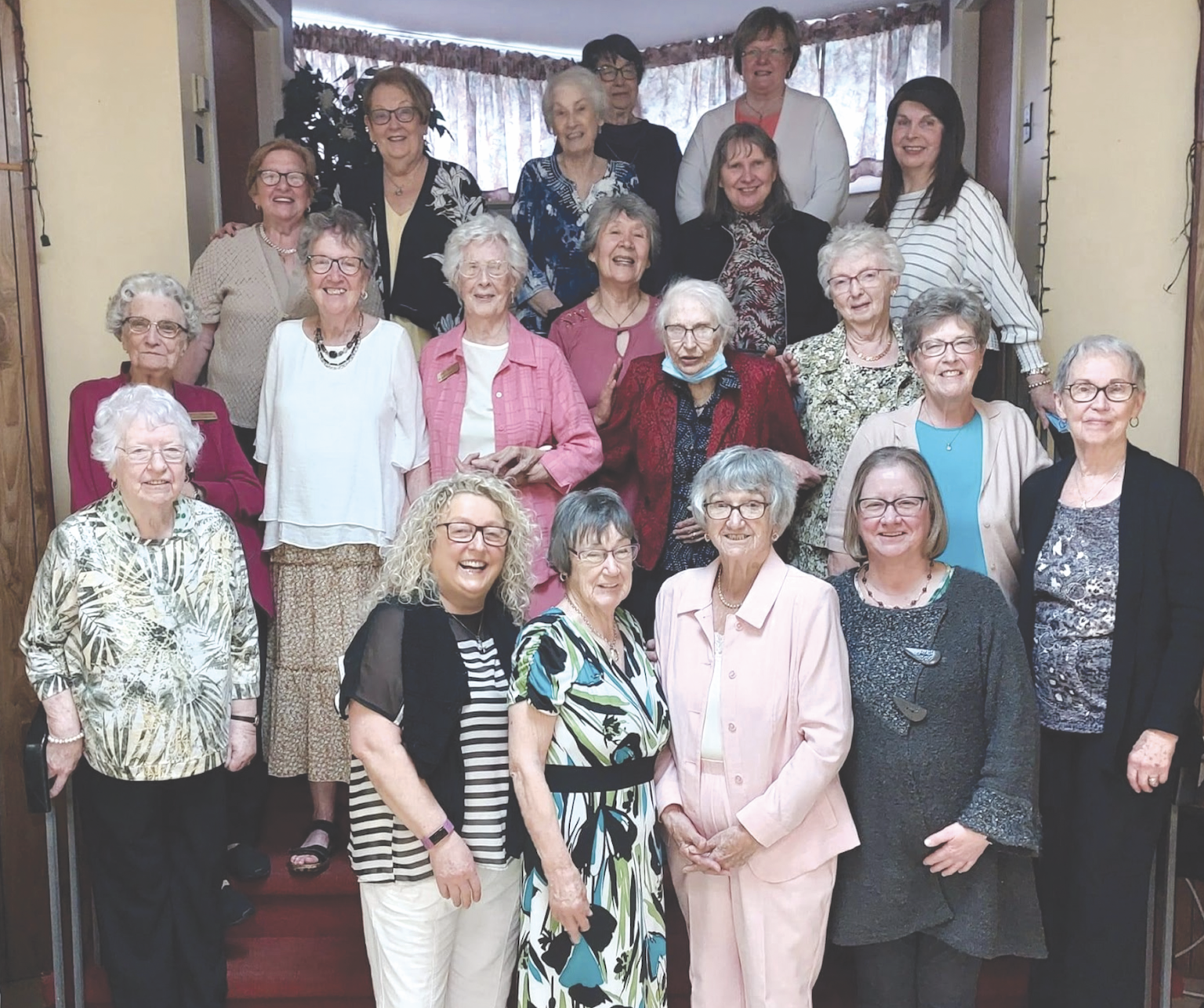 gathered ladies of the ACW of St. Augustine's in St. John's